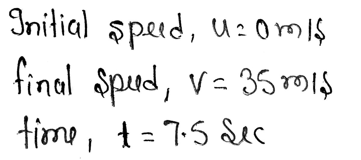 Physics homework question answer, step 1, image 1